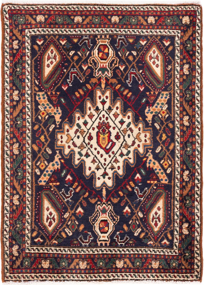 Perserteppich Abadeh 93x65 93x65, Perserteppich Handgeknüpft