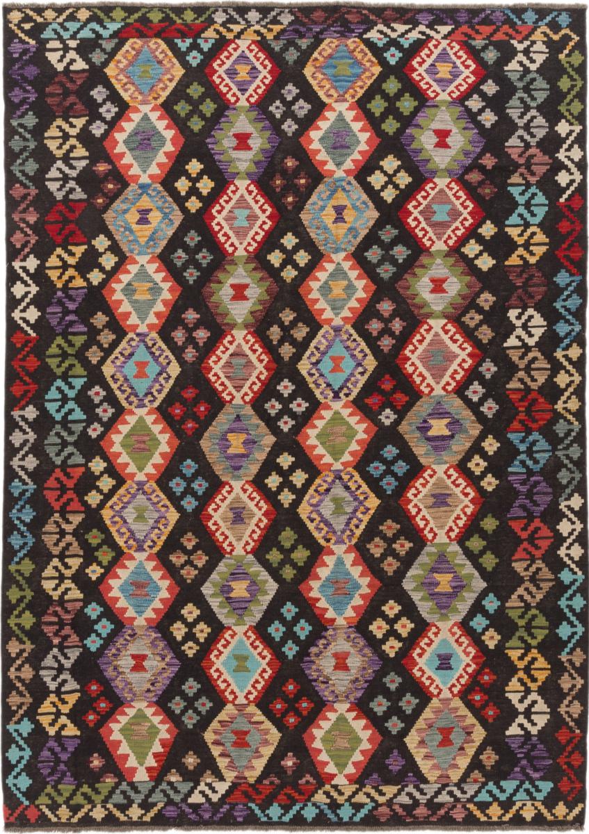 Tapete afegão Kilim Afegão 295x209 295x209, Tapete persa Tecido à mão