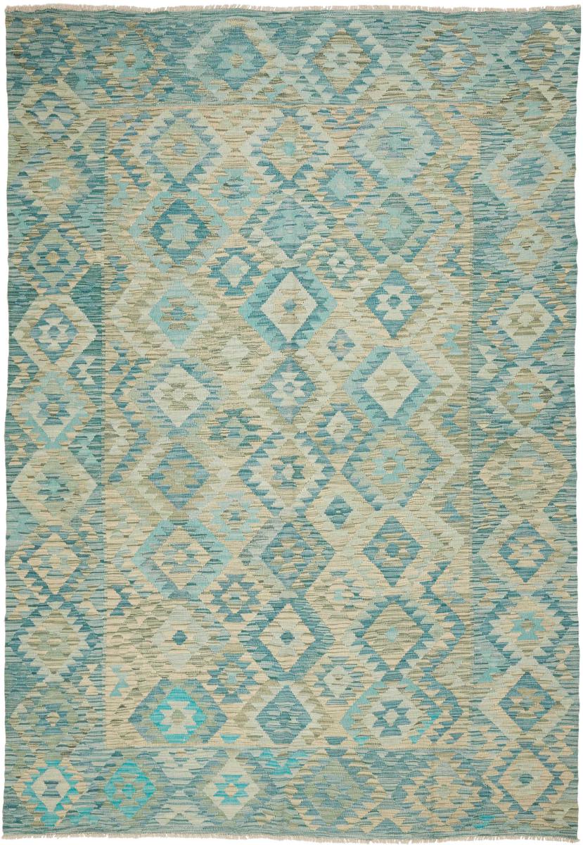 Tapete afegão Kilim Afegão 290x206 290x206, Tapete persa Tecido à mão