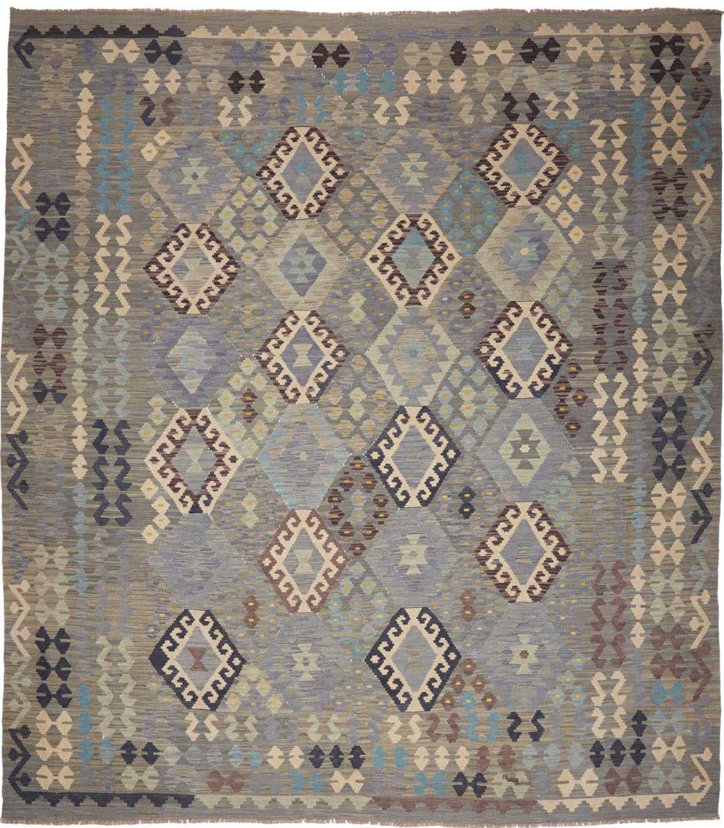 Afganistanilainen matto Kelim Afghan 289x258 289x258, Persialainen matto Käsinkudottu