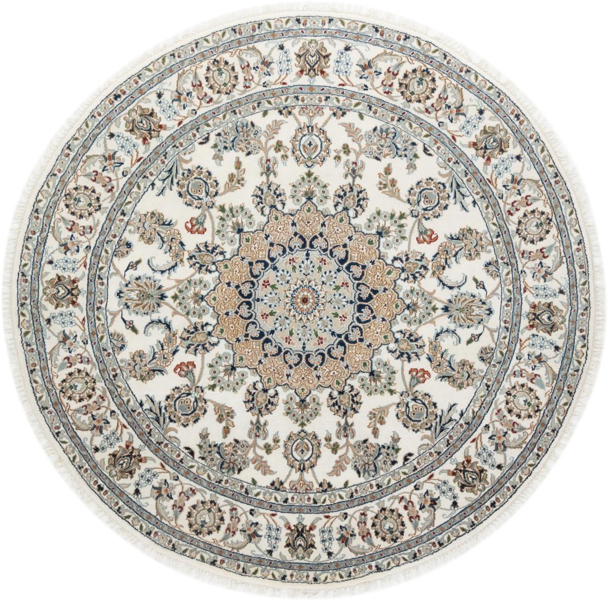 Indiaas tapijt Indo Nain 189x187 189x187, Perzisch tapijt Handgeknoopte