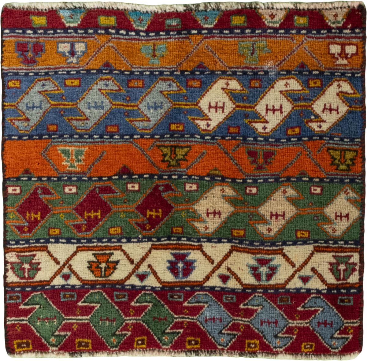 Perzisch tapijt Shiraz 53x56 53x56, Perzisch tapijt Handgeknoopte