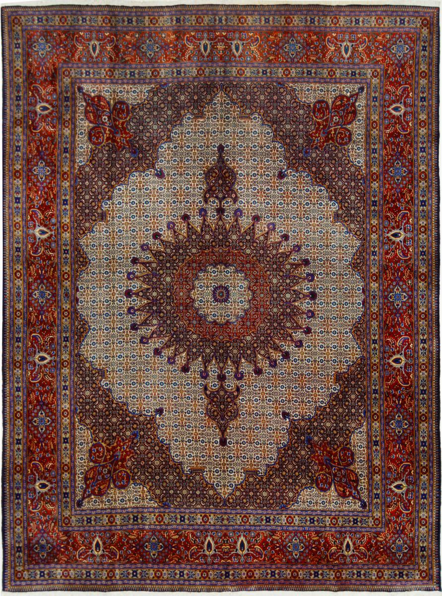 Persisk tæppe Moud 399x301 399x301, Persisk tæppe Knyttet i hånden