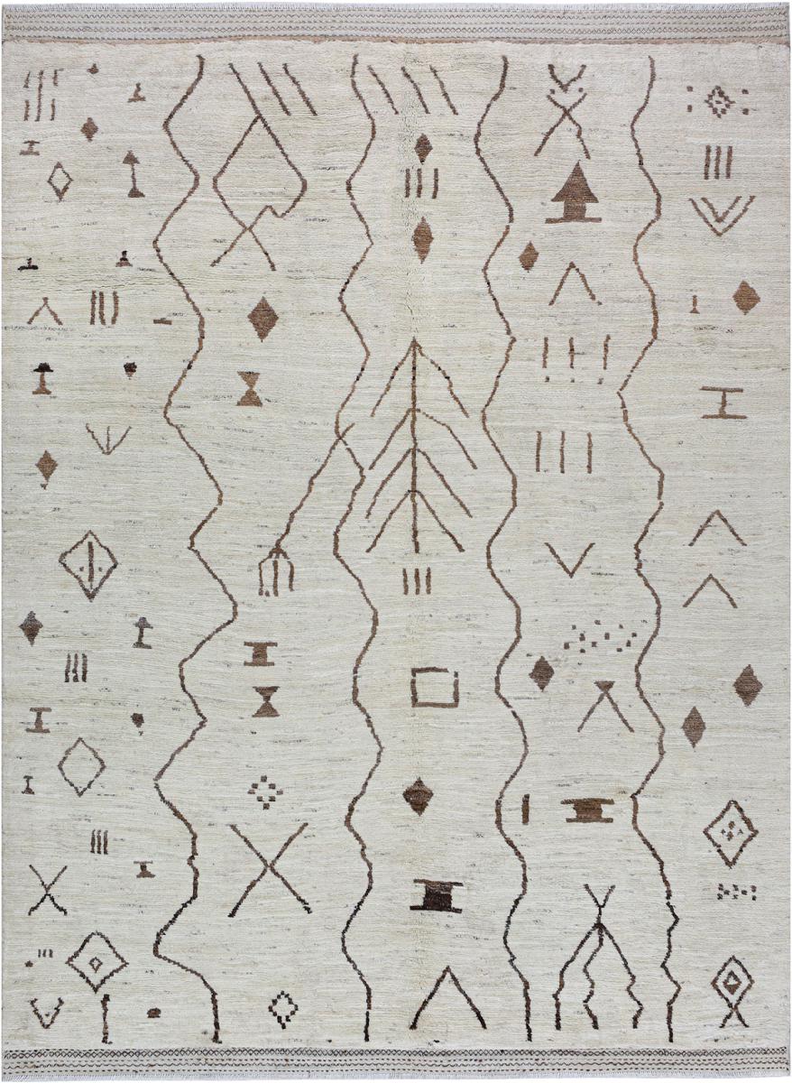 Tapis afghan Berber Maroccan 291x213 291x213, Tapis persan Noué à la main