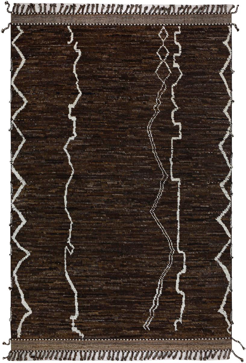 Afghanischer Teppich Berber Maroccan 10'5"x7'1" 10'5"x7'1", Perserteppich Handgeknüpft