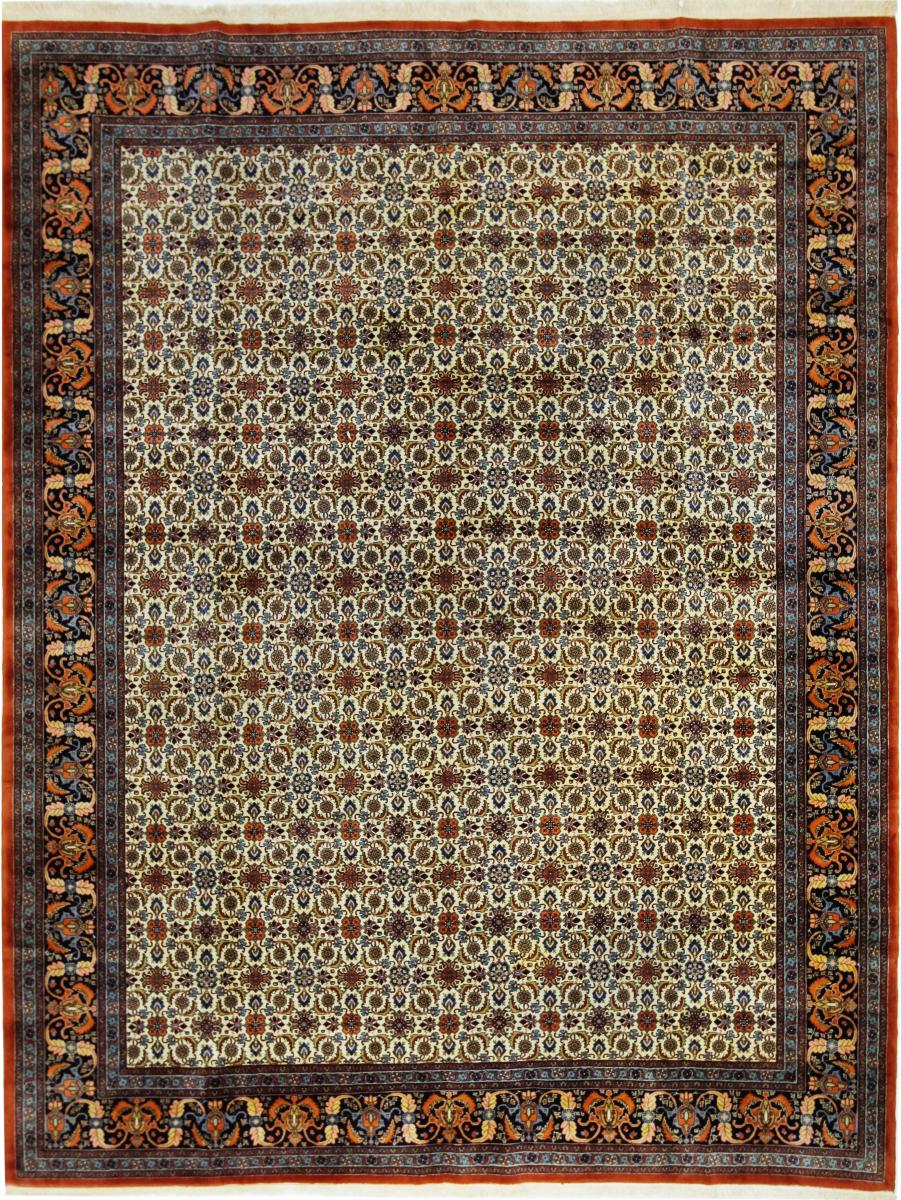 Persisk tæppe Bidjar 385x289 385x289, Persisk tæppe Knyttet i hånden