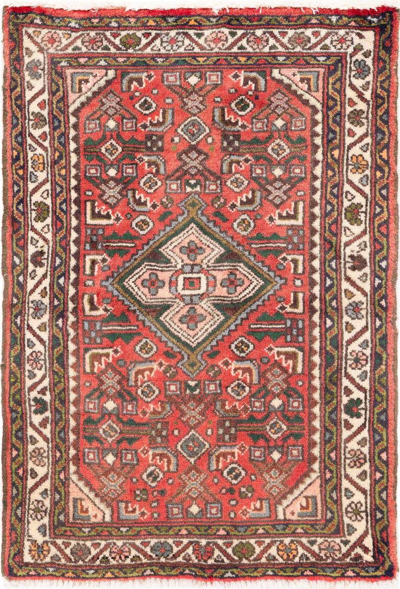 Tapis persan Hamadan 84x61 84x61, Tapis persan Noué à la main