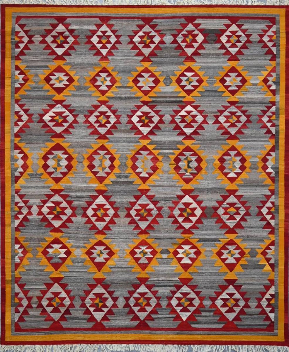 Afghaans tapijt Kilim Afghan Heritage 289x249 289x249, Perzisch tapijt Handgeweven