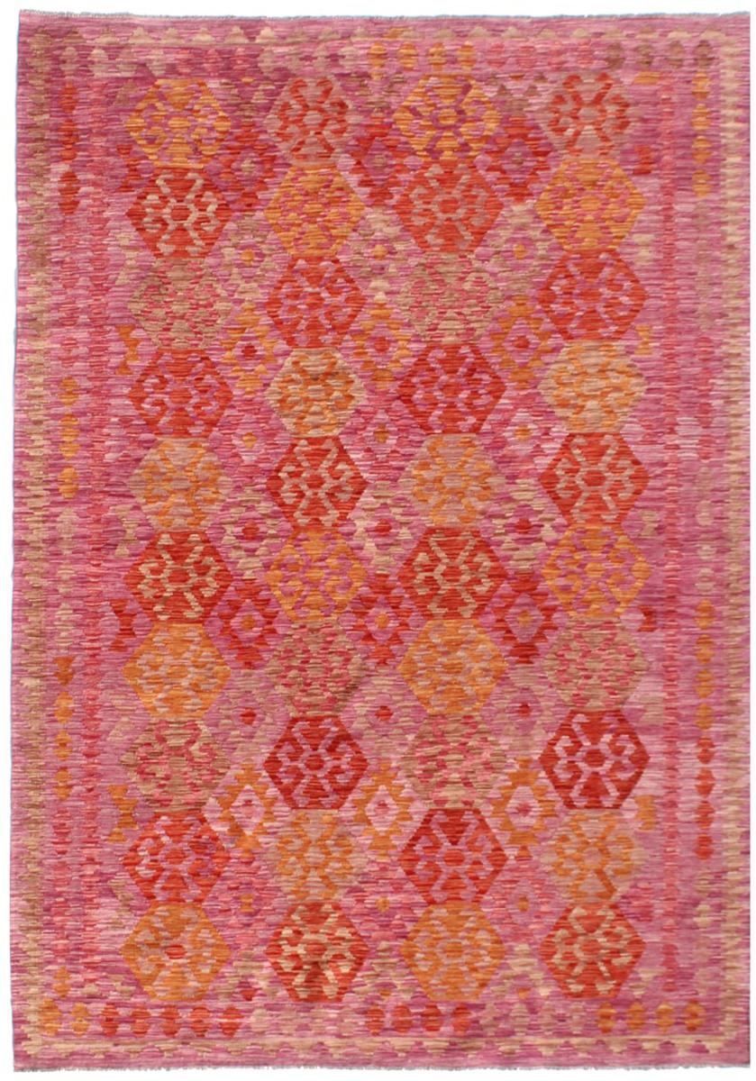 Tapete afegão Kilim Afegão 305x206 305x206, Tapete persa Tecido à mão