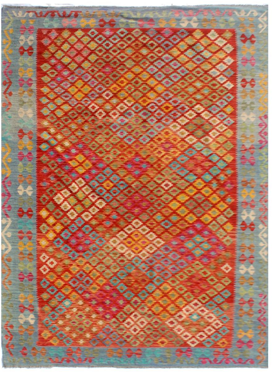 Tapete afegão Kilim Afegão 295x206 295x206, Tapete persa Tecido à mão