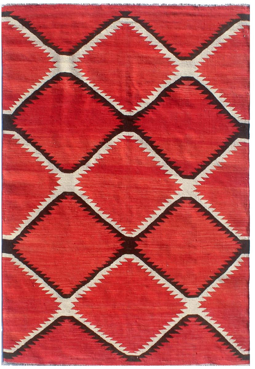 Tapete afegão Kilim Afegão Heritage 195x143 195x143, Tapete persa Tecido à mão