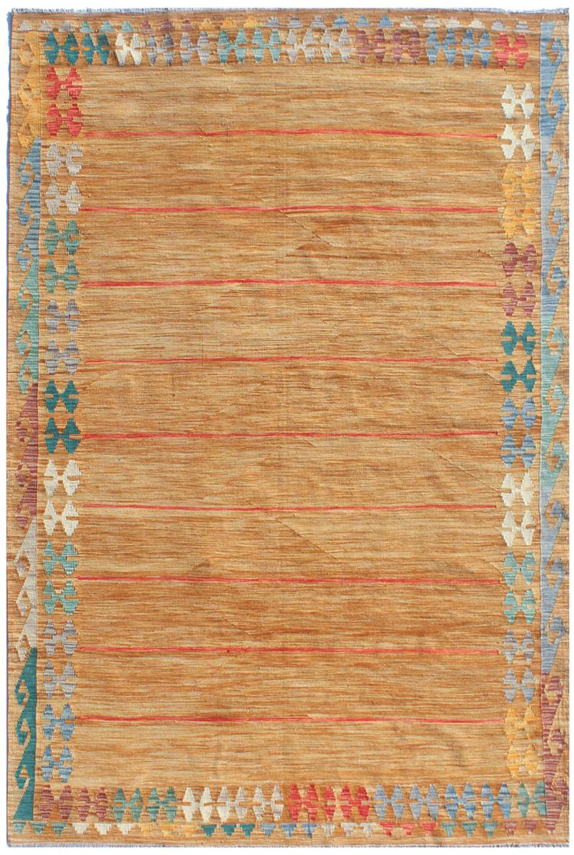 Tapete afegão Kilim Afegão 296x200 296x200, Tapete persa Tecido à mão