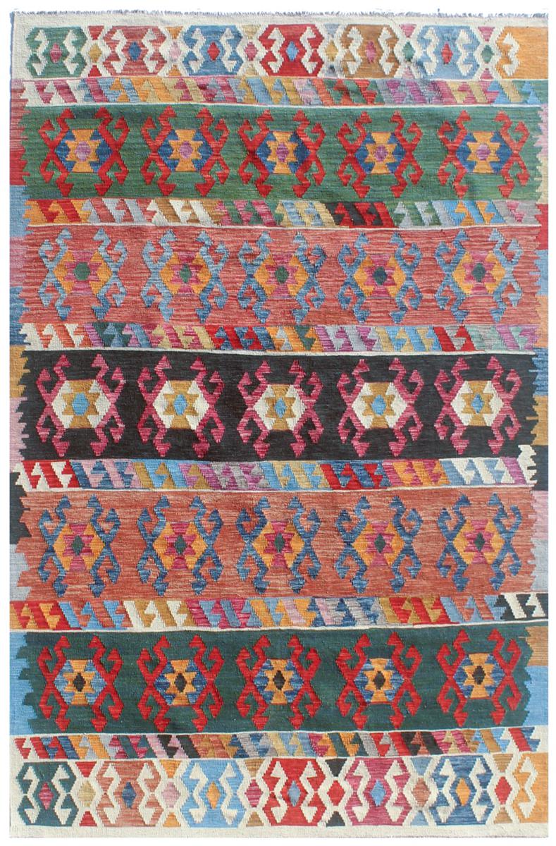 Tapete afegão Kilim Afegão 297x206 297x206, Tapete persa Tecido à mão