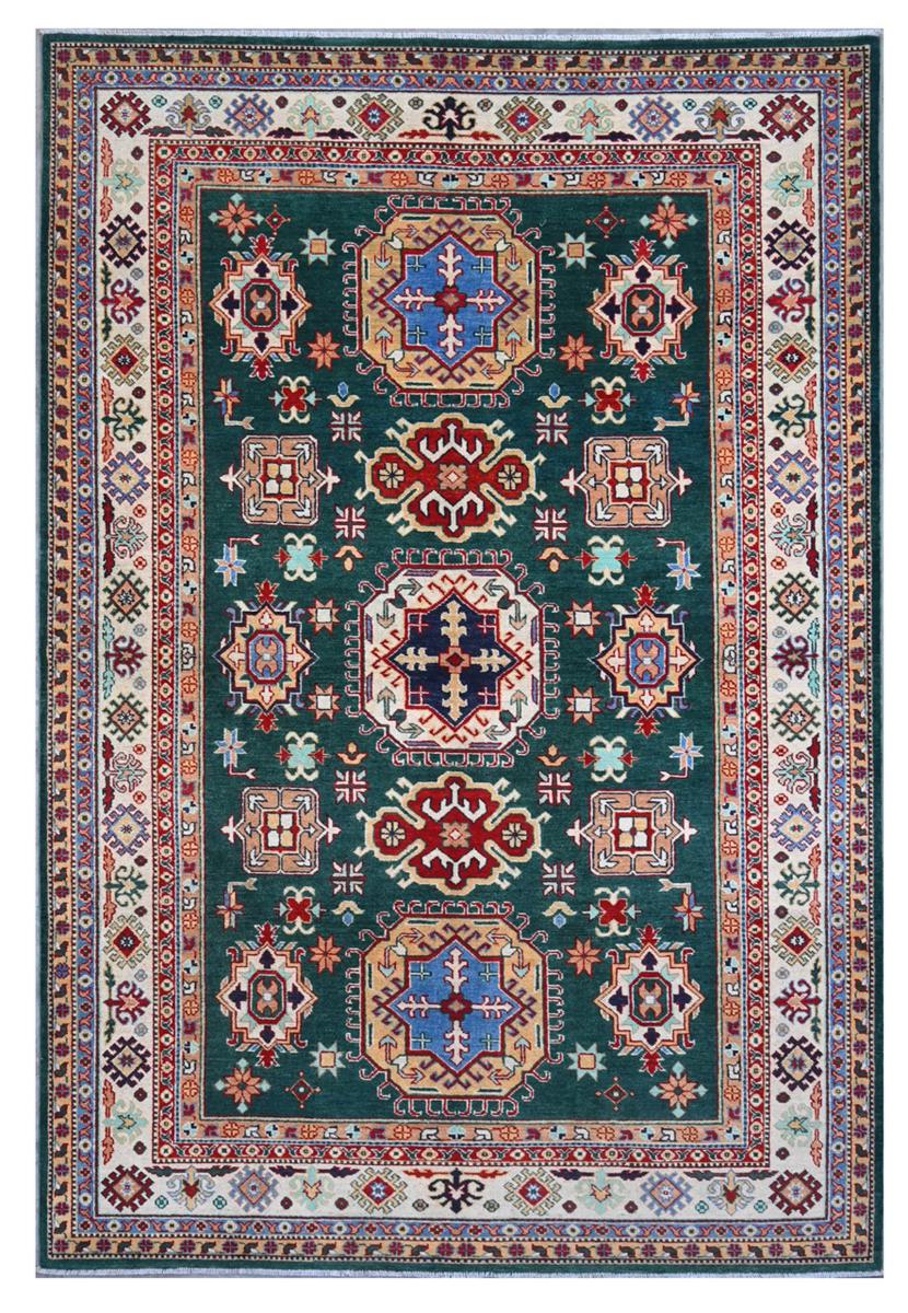 Afghanischer Teppich Kazak 301x199 301x199, Perserteppich Handgeknüpft