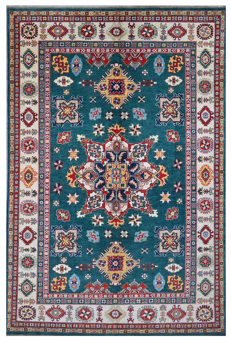 Afghanischer Teppich Kazak 306x196 306x196, Perserteppich Handgeknüpft