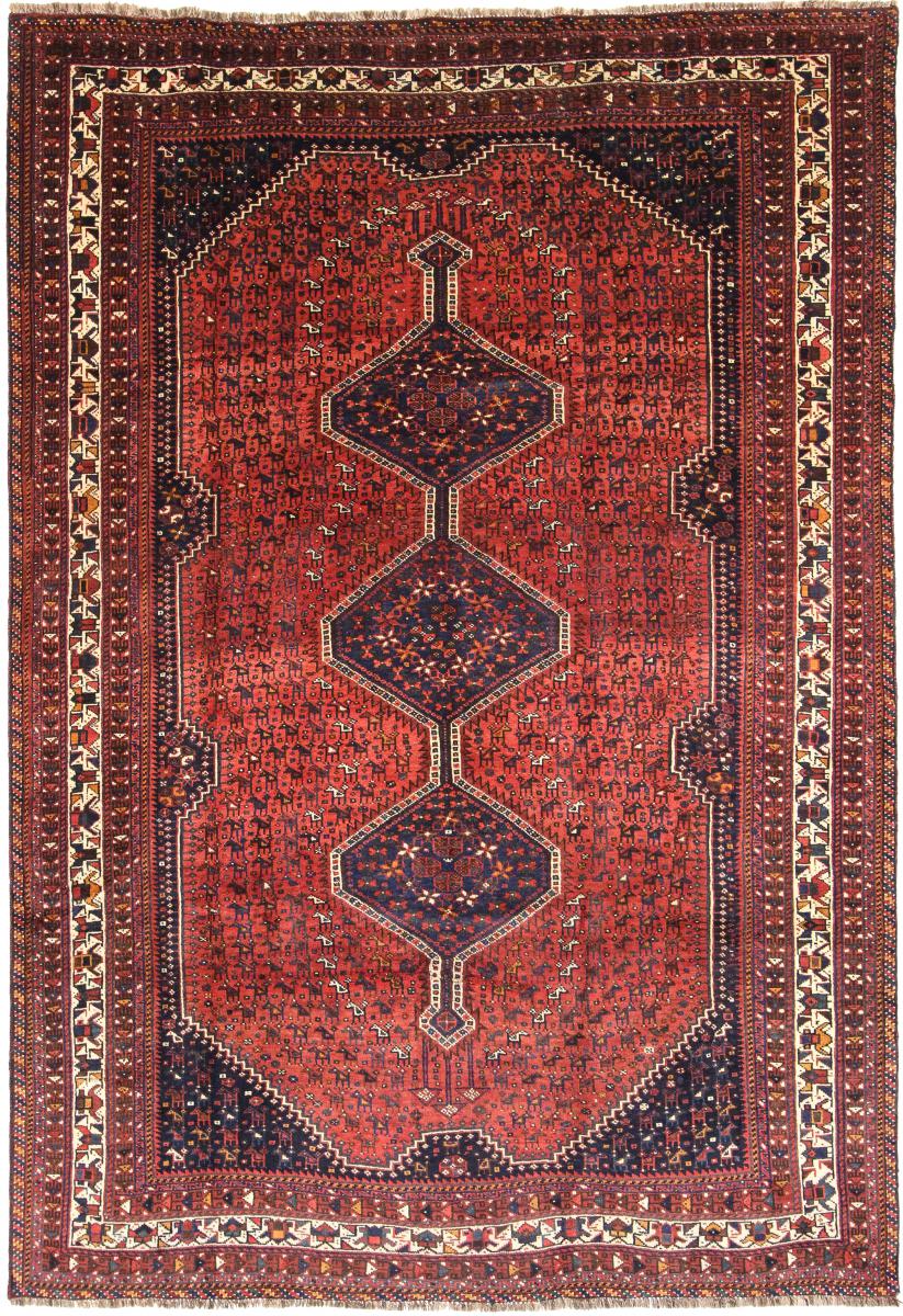 Tapete persa Ghashghai 302x209 302x209, Tapete persa Atado à mão