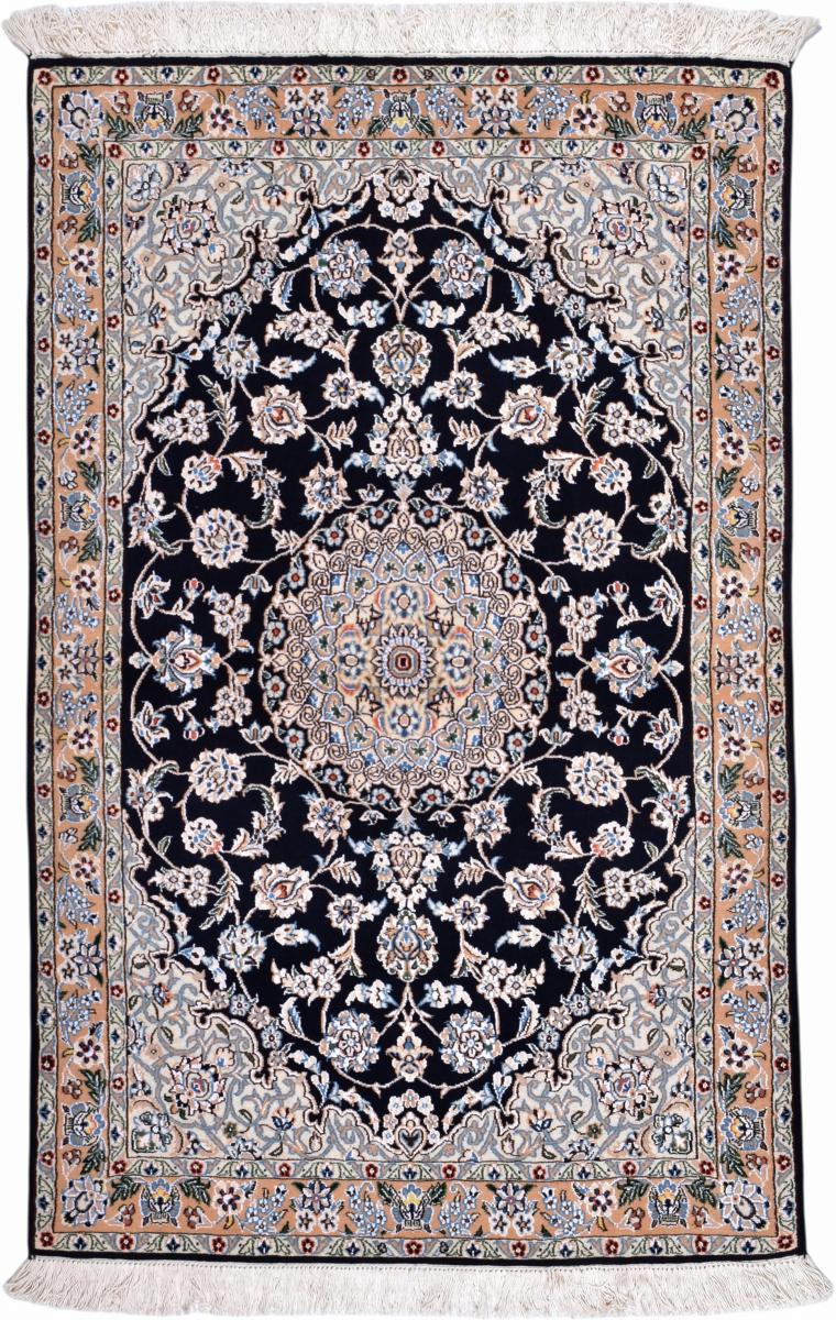 Tapis persan Nain 9La 151x98 151x98, Tapis persan Noué à la main