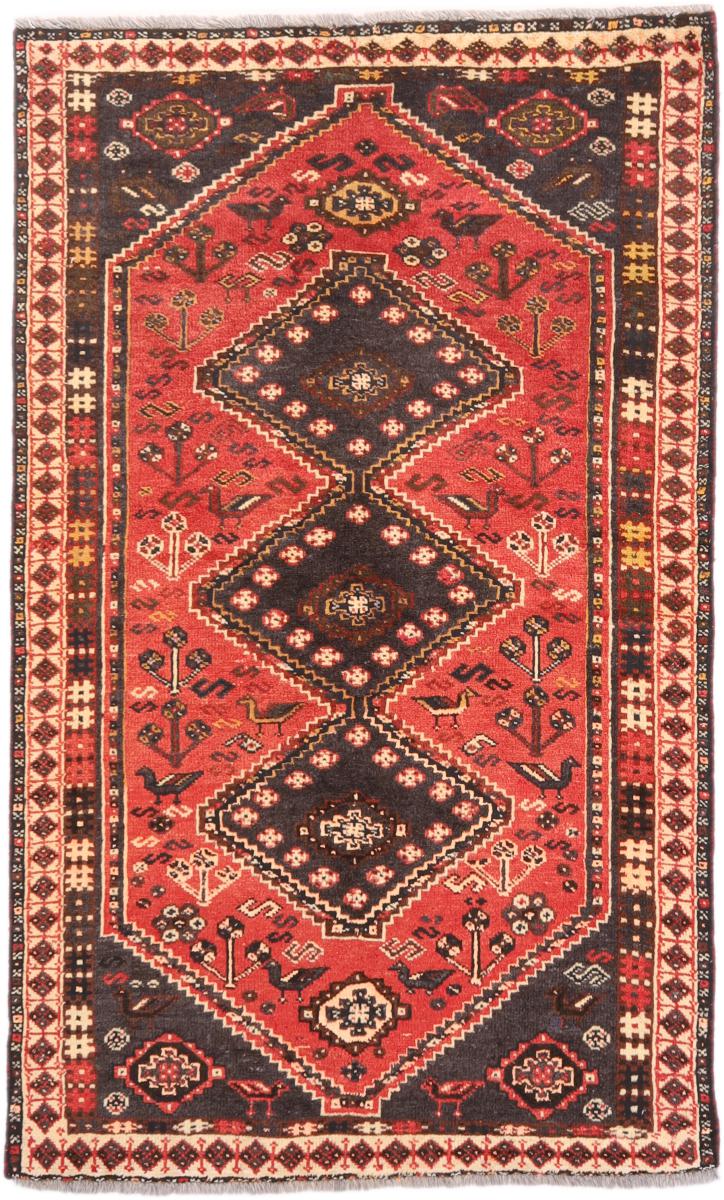 Persian Rug Shiraz 234x143 234x143, Persian Rug Knotted by hand