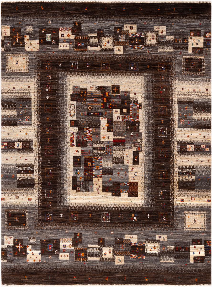 Alfombra persa Persia Gabbeh Loribaft Nowbaft 207x154 207x154, Alfombra persa Anudado a mano