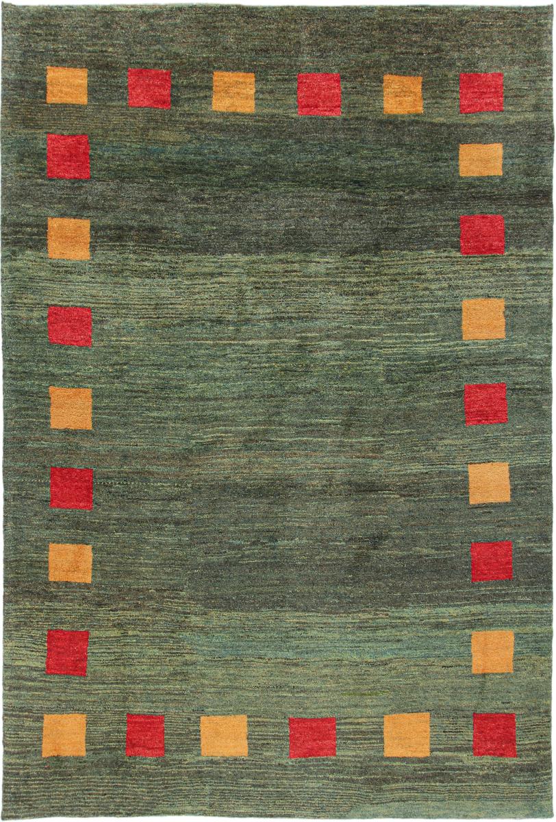 Persian Rug Persian Gabbeh Nature 296x198 296x198, Persian Rug Knotted by hand