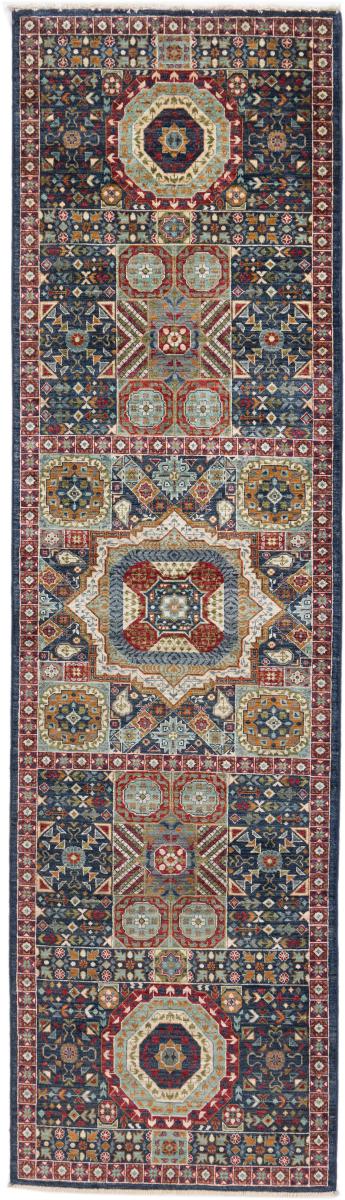 Afghaans tapijt Mamluk 303x84 303x84, Perzisch tapijt Handgeknoopte