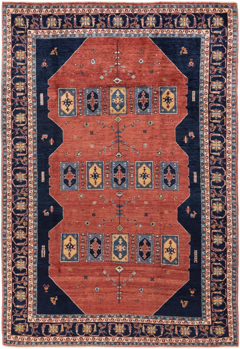 Persisk teppe Persia Gabbeh Loribaft Z 237x163 237x163, Persisk teppe Knyttet for hånd