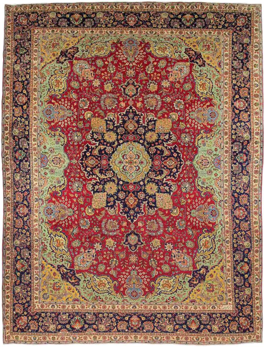 Persian Rug Tabriz 391x302 391x302, Persian Rug Knotted by hand