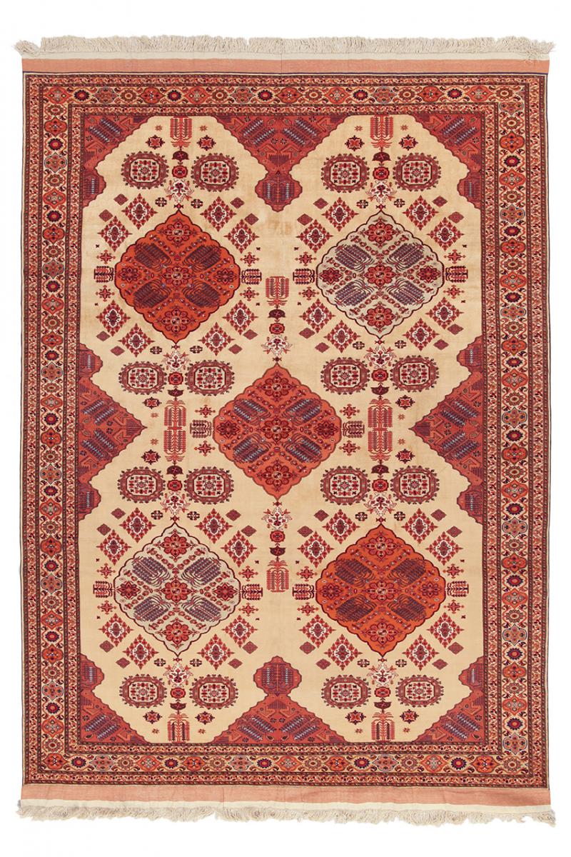 Afghansk tæppe Afghan Silke 289x211 289x211, Persisk tæppe Knyttet i hånden