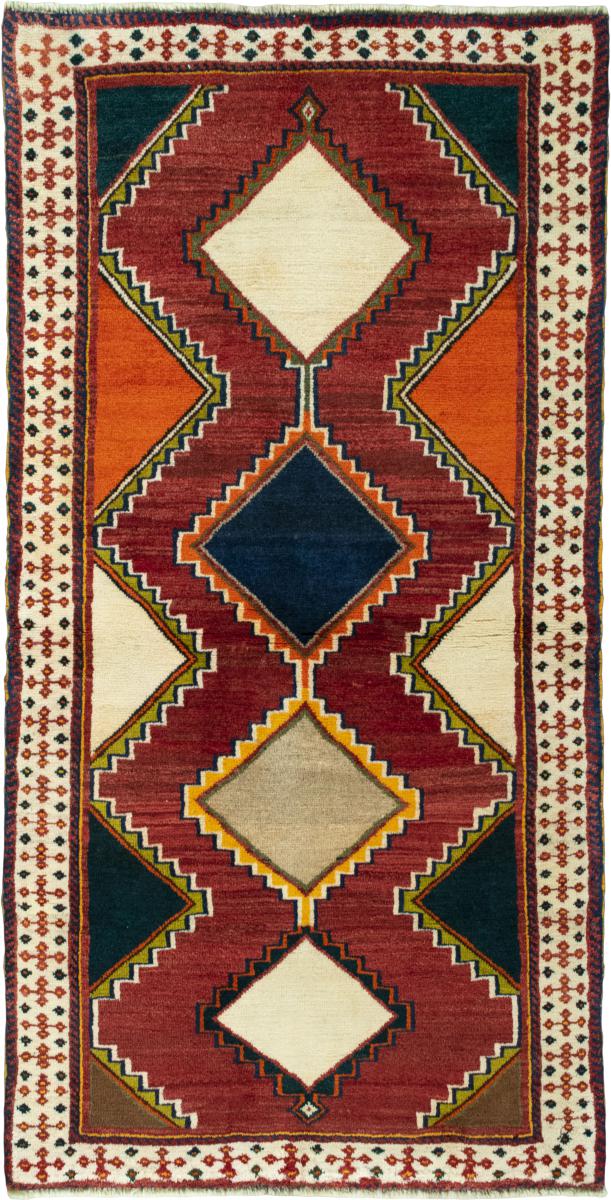 Persialainen matto Persia Gabbeh Ghashghai 154x81 154x81, Persialainen matto Solmittu käsin