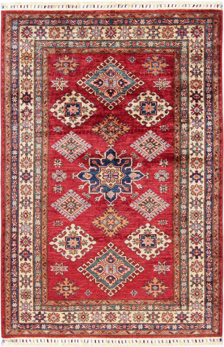 Tapete afegão Kazak 187x124 187x124, Tapete persa Atado à mão