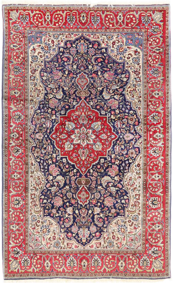 Alfombra persa Sarough Semi Antiguo 211x131 211x131, Alfombra persa Anudado a mano