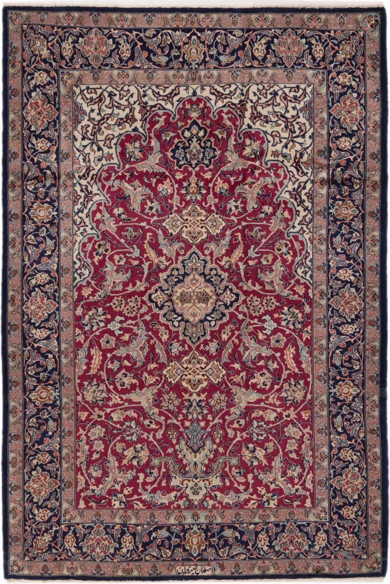 Covor persan Isfahan Urzeală de Mătase 165x112 165x112, Covor persan Lucrate de mână