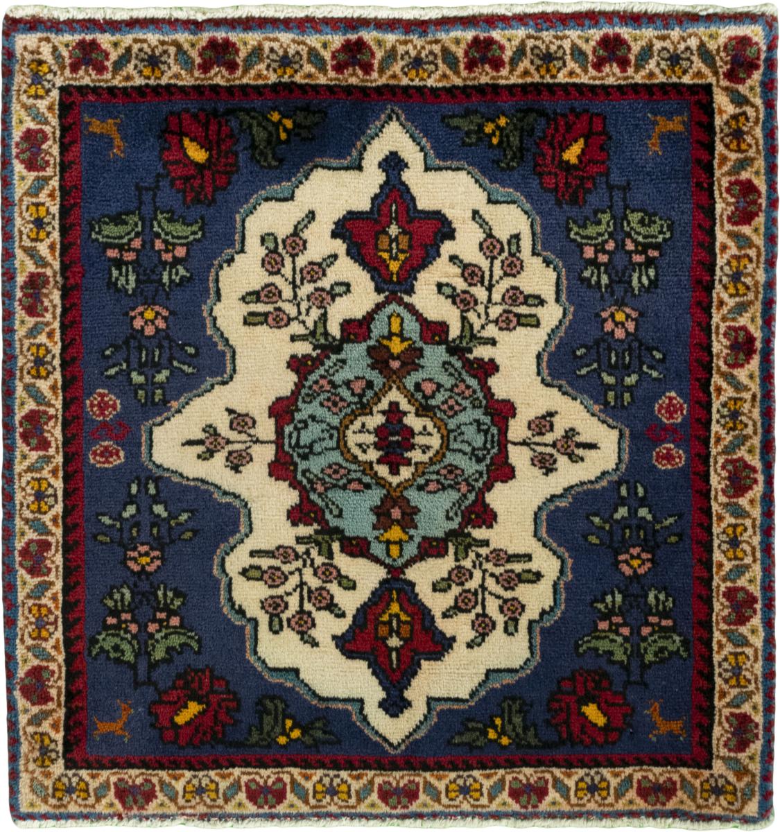 Alfombra persa Shiraz 69x64 69x64, Alfombra persa Anudado a mano