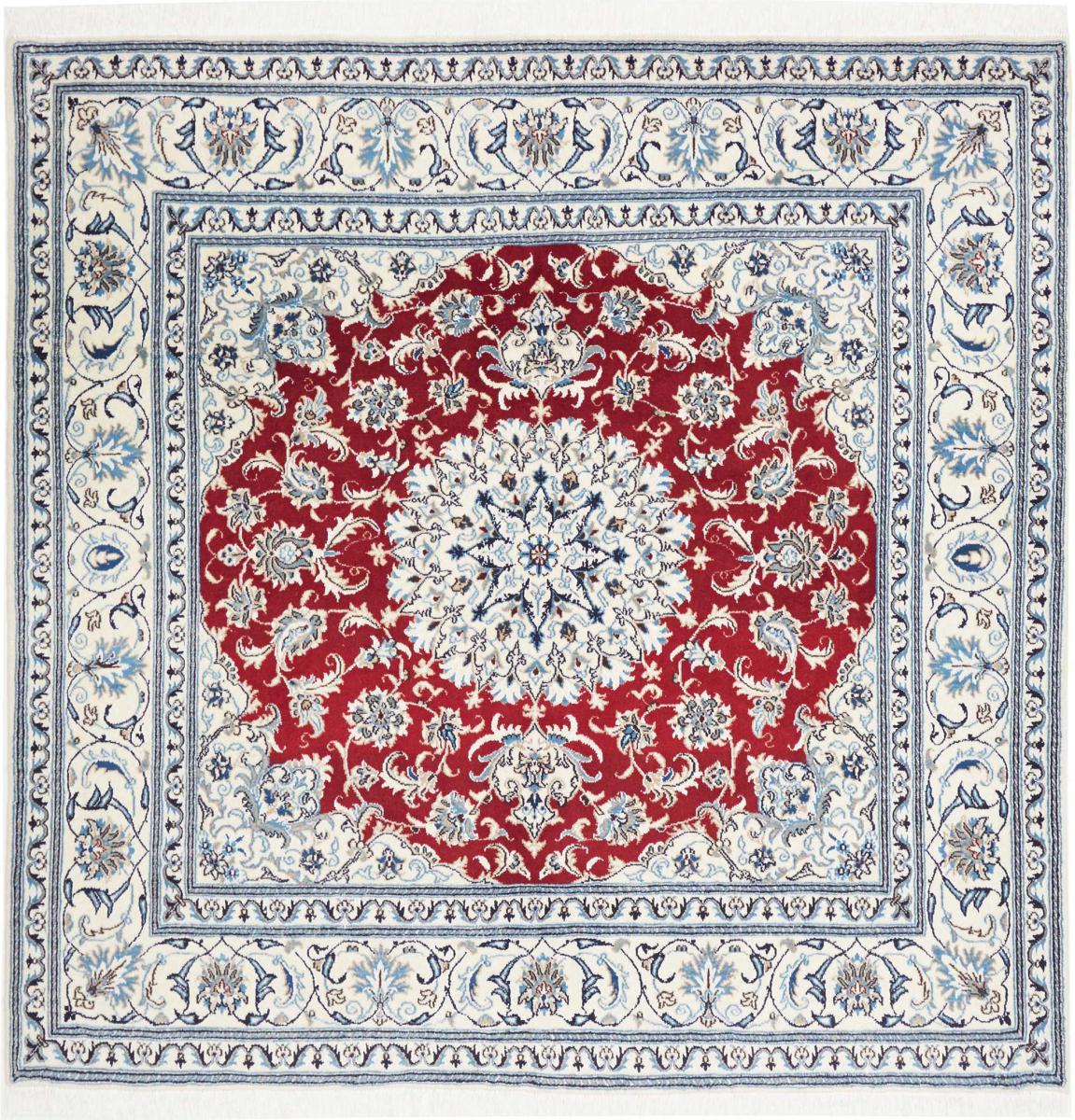 Persian rug Nain 6'4"x6'4" 6'4"x6'4", Persian rug Hand-knotted