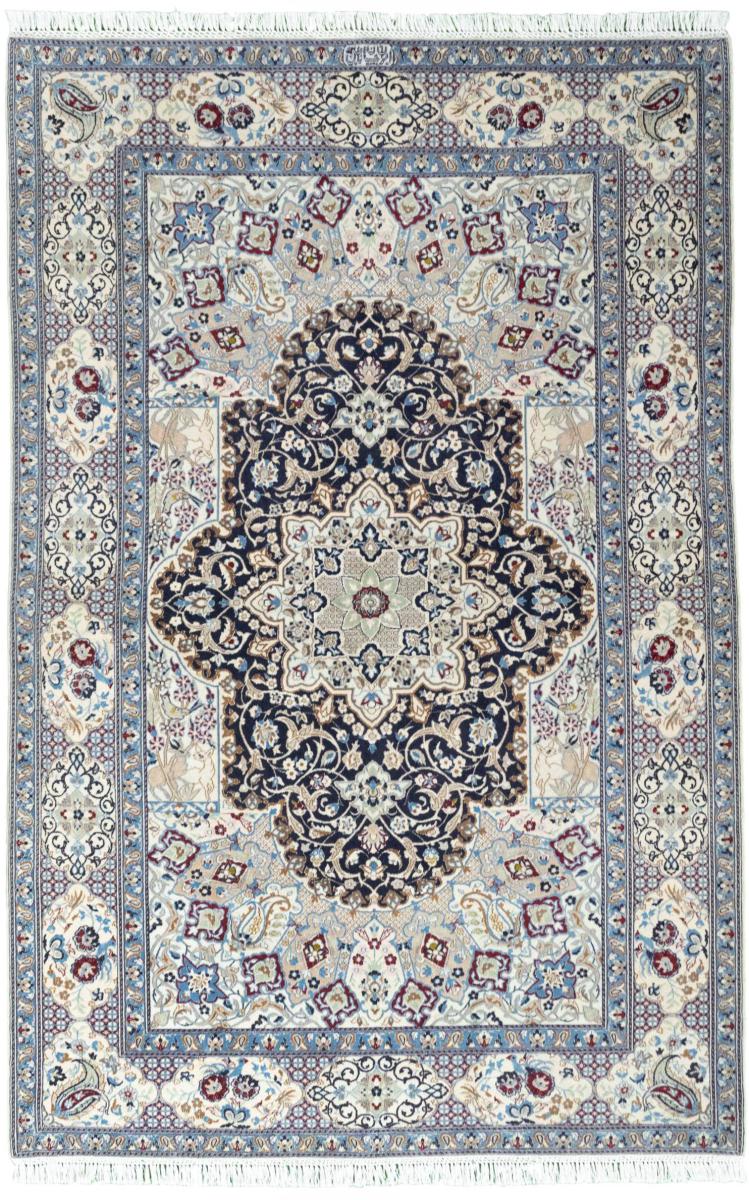 Persian Rug Nain 6La 199x129 199x129, Persian Rug Knotted by hand