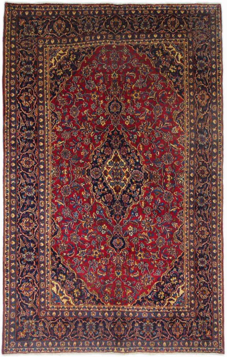 Persisk tæppe Mashhad 301x194 301x194, Persisk tæppe Knyttet i hånden