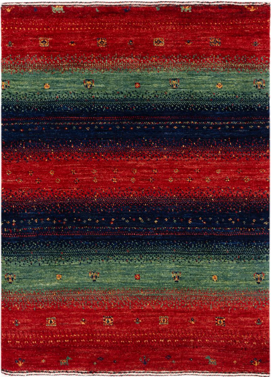 Perserteppich Perser Gabbeh Loribaft Essence 86x60 86x60, Perserteppich Handgeknüpft