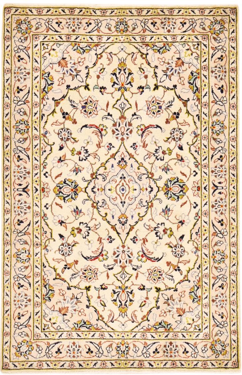 Tapis persan Kashan 153x101 153x101, Tapis persan Noué à la main