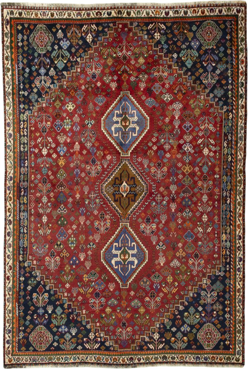 Persian Rug Shiraz 269x181 269x181, Persian Rug Knotted by hand