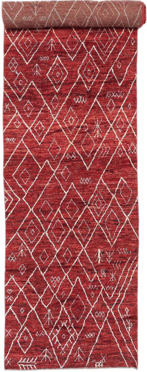 Tapis afghan Berber Design 670x157 670x157, Tapis persan Noué à la main