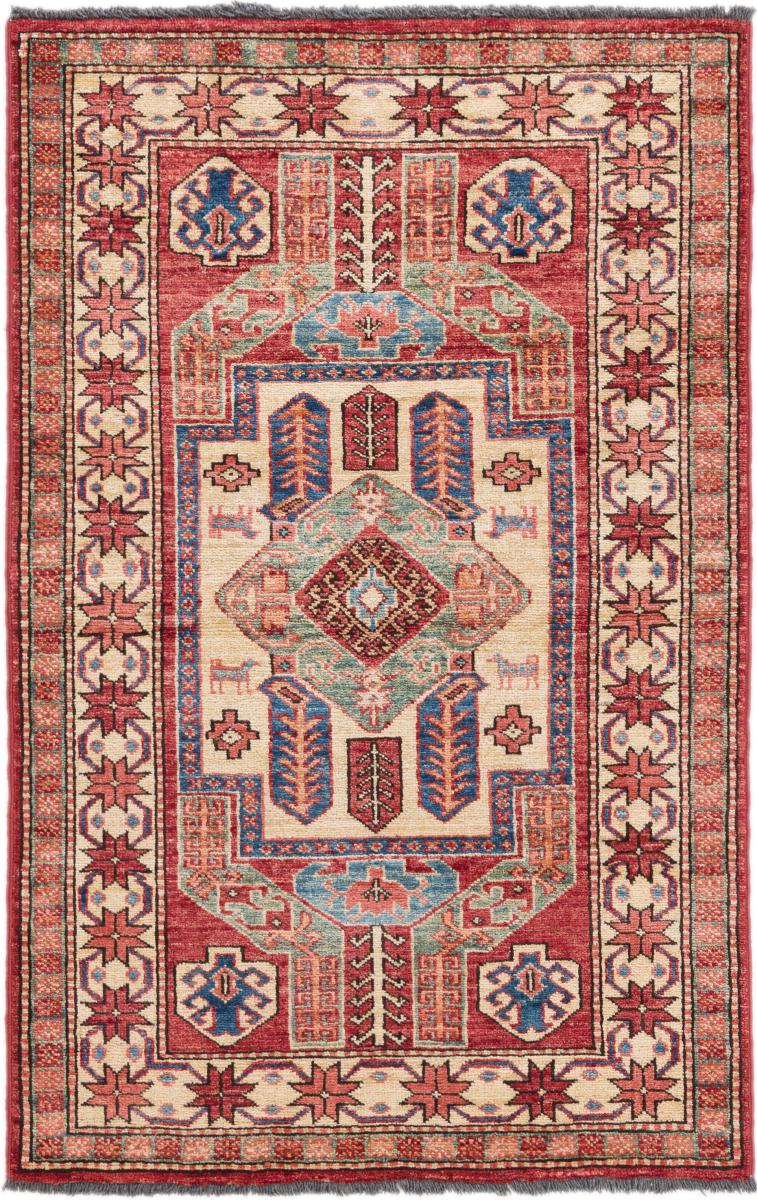 Αφγανικό χαλί Super Kazak 121x77 121x77, Περσικό χαλί Οι κόμποι έγιναν με το χέρι