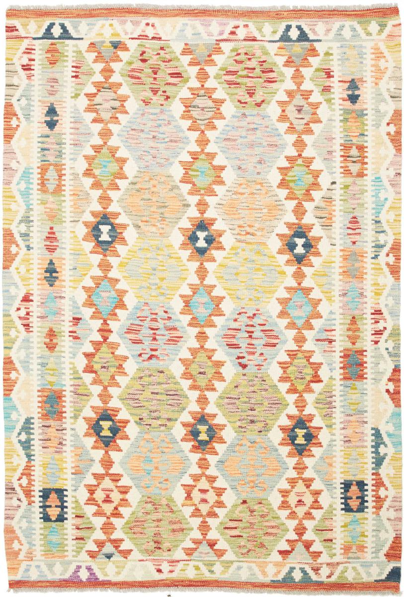 Tapis afghan Kilim  Afghan 189x127 189x127, Tapis persan Tissé à la main