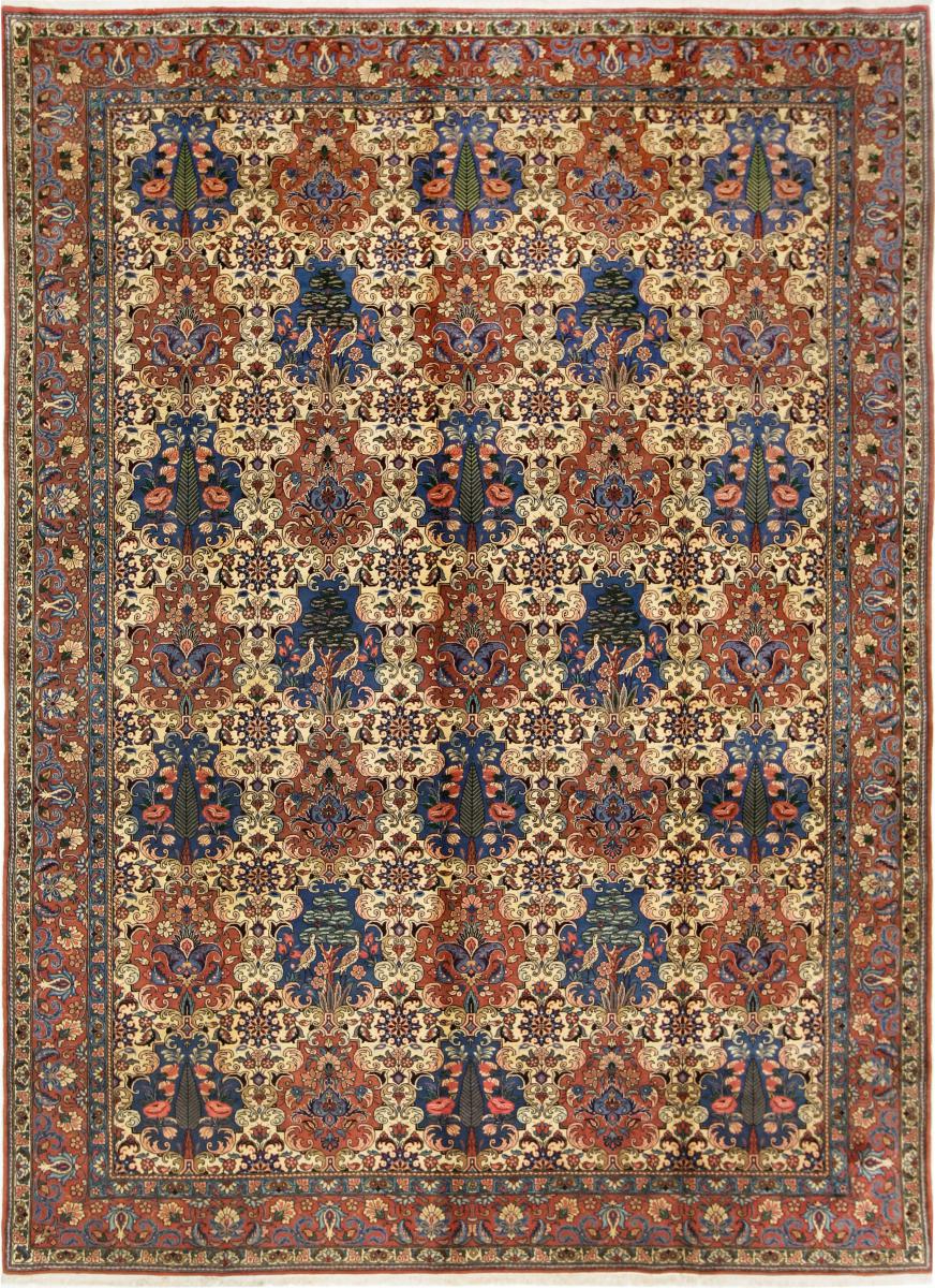 Tapis persan Bakhtiar 407x299 407x299, Tapis persan Noué à la main