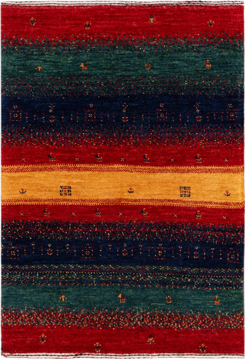 Tappeto persiano Persiano Gabbeh Loribaft Essence 84x61 84x61, Tappeto persiano Annodato a mano
