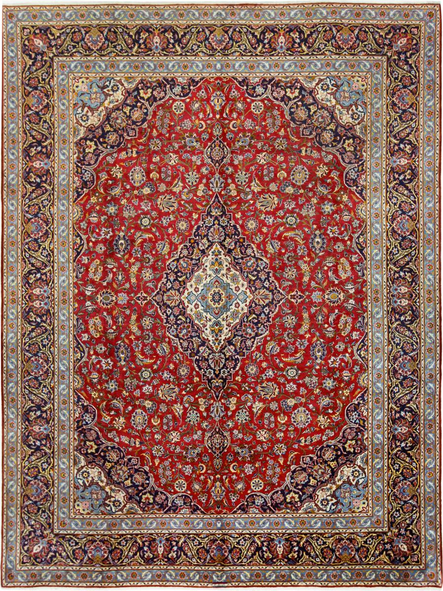 Tapete persa Keshan 414x309 414x309, Tapete persa Atado à mão