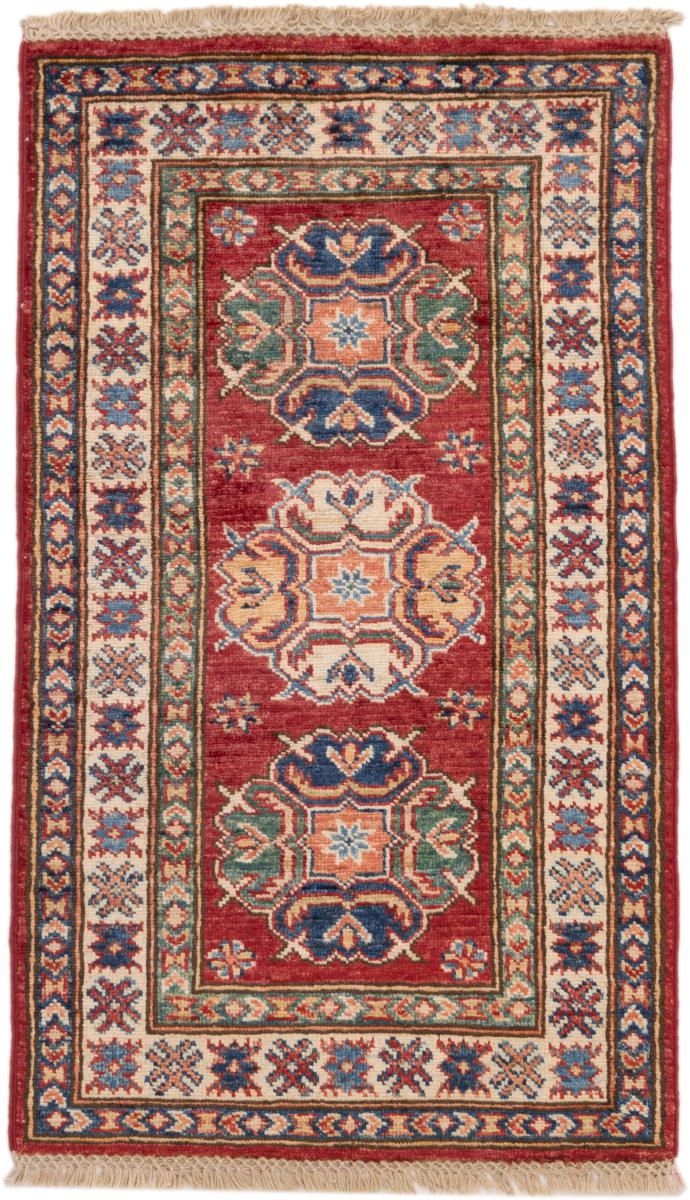 Afghan rug Super Kazak 92x53 92x53, Persian Rug Knotted by hand