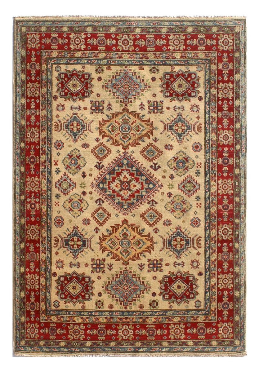Afghansk tæppe Kazak Ghazni 203x151 203x151, Persisk tæppe Knyttet i hånden