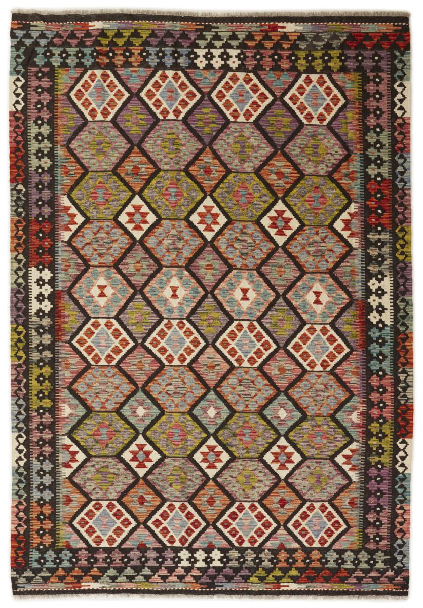 Afghanska mattan Kilim Afghan 249x175 249x175, Persisk matta handvävd 