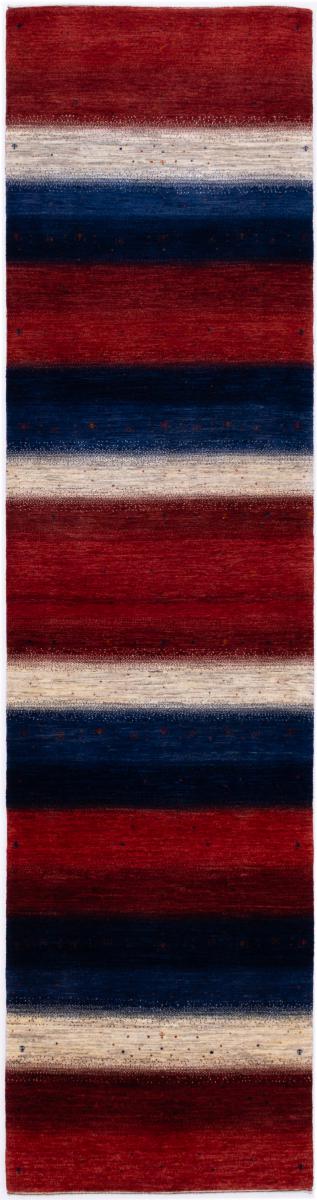 Tapis persan Persan Gabbeh Loribaft Essence 387x100 387x100, Tapis persan Noué à la main
