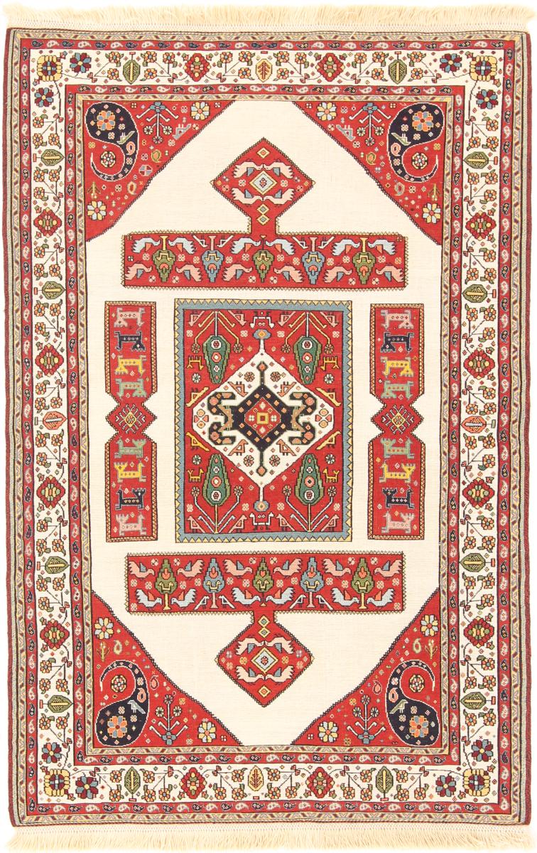 Perzsa szőnyeg Kilim Soozani 158x101 158x101, Perzsa szőnyeg szőttesek